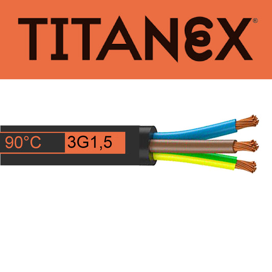 H07RN-F TITANEX® 3G1,5 mm²