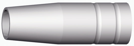Gasmondstuk cylindrisch d.23