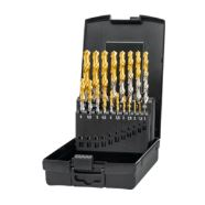 Image 1 of HSS Set Spiraalboren DIN 338 TiN-tip, (handgebruik)