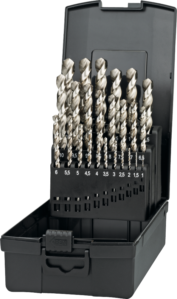 Image 1 of HSS Set Spiraalboren DIN 338 Aluminium