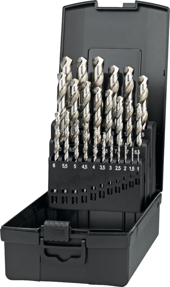 Image 1 of HSS-E Set Spiraalboren DIN 338 roestvaststaal