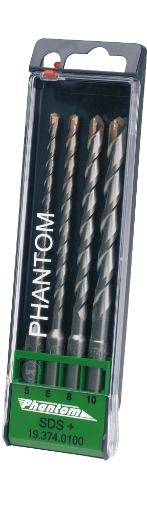 Image 1 of HM-tip SDS-PLUS, Set Hamerboren met 2 snijkanten