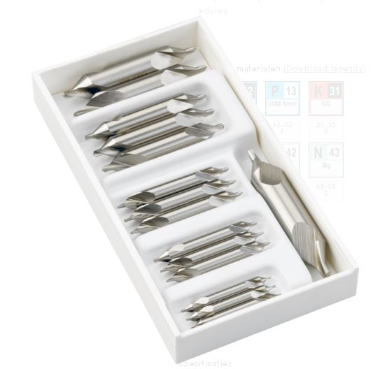 Image 1 of HSS Set Centerboren DIN 333-A