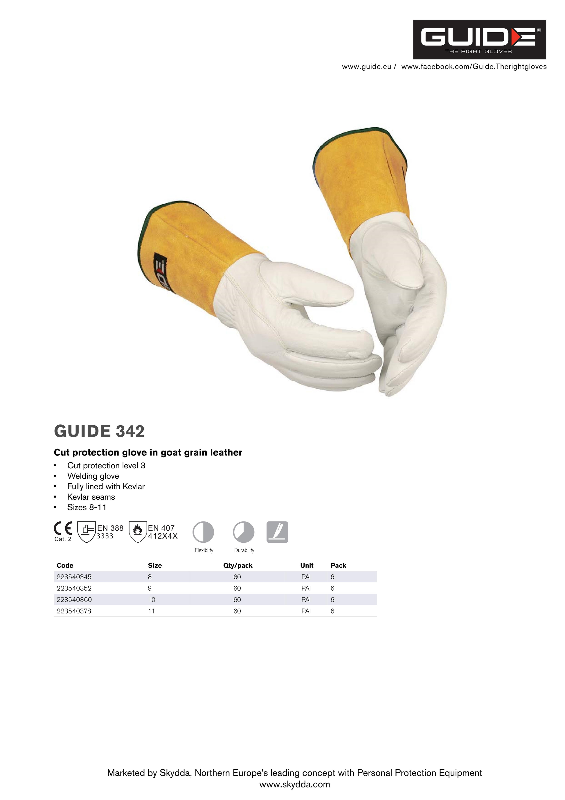 Image 1 of GLOVE GUIDE 342 9