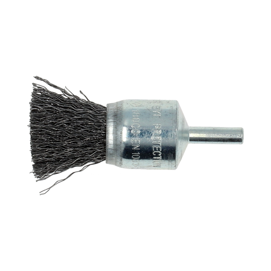 Image 1 of Penseelborstel staaldraad gegolfd