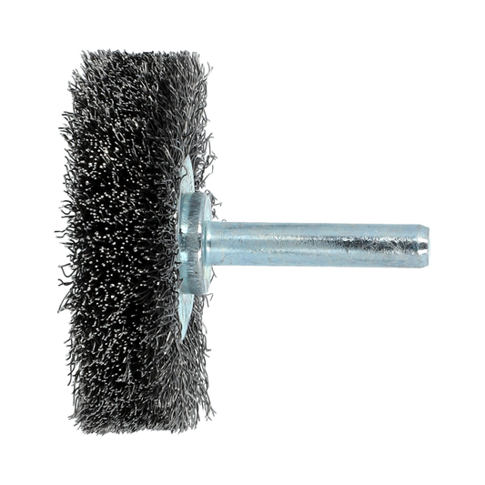 Image 1 of Stiftborstel staaldraad gegolfd