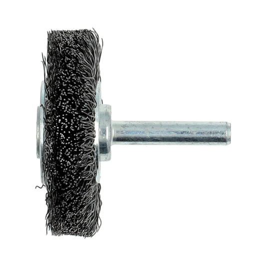 Image 1 of Stiftborstel staaldraad gegolfd