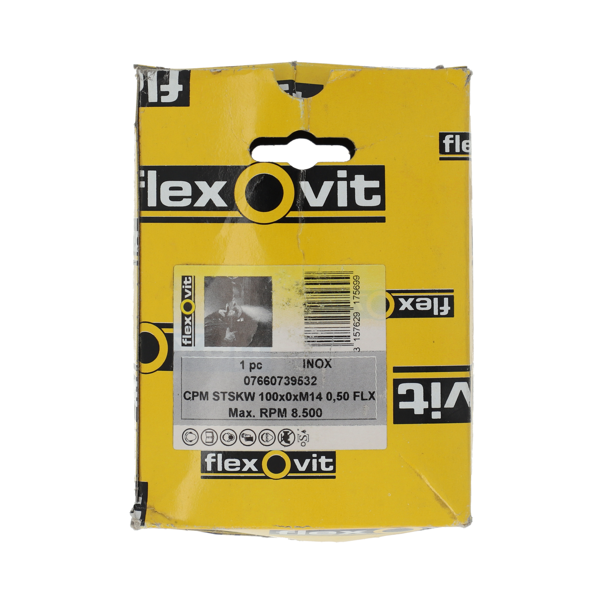 Image 4 of Komborstel rvs getordeerd