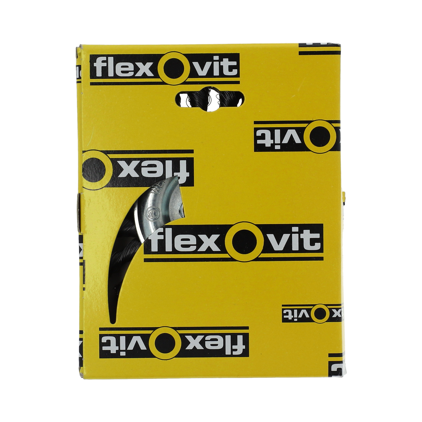 Image 3 of Rondborstel staaldraad getordeerd