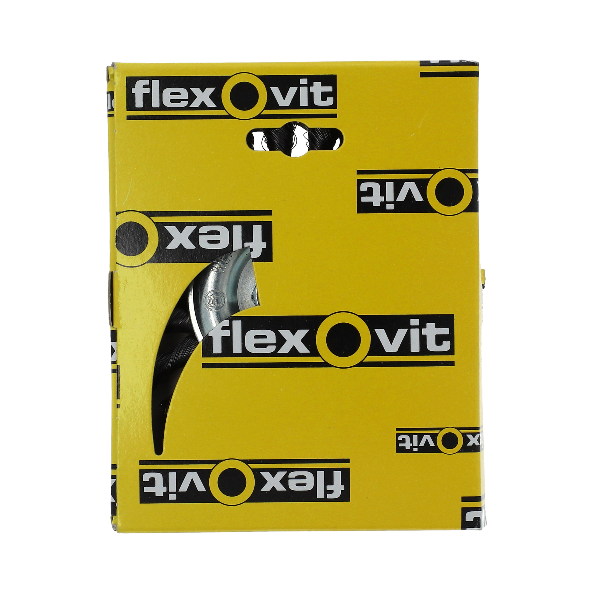 Image 3 of Rondborstel staaldraad getordeerd