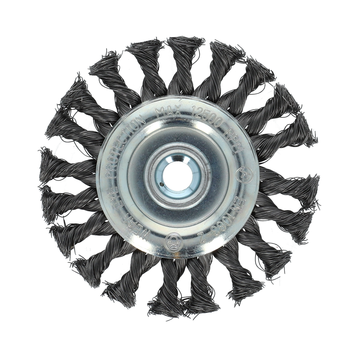 Image 1 of Rondborstel staaldraad getordeerd