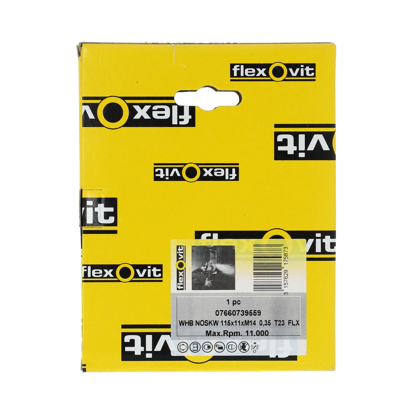 Image 3 of Rondborstel staaldraad getordeerd