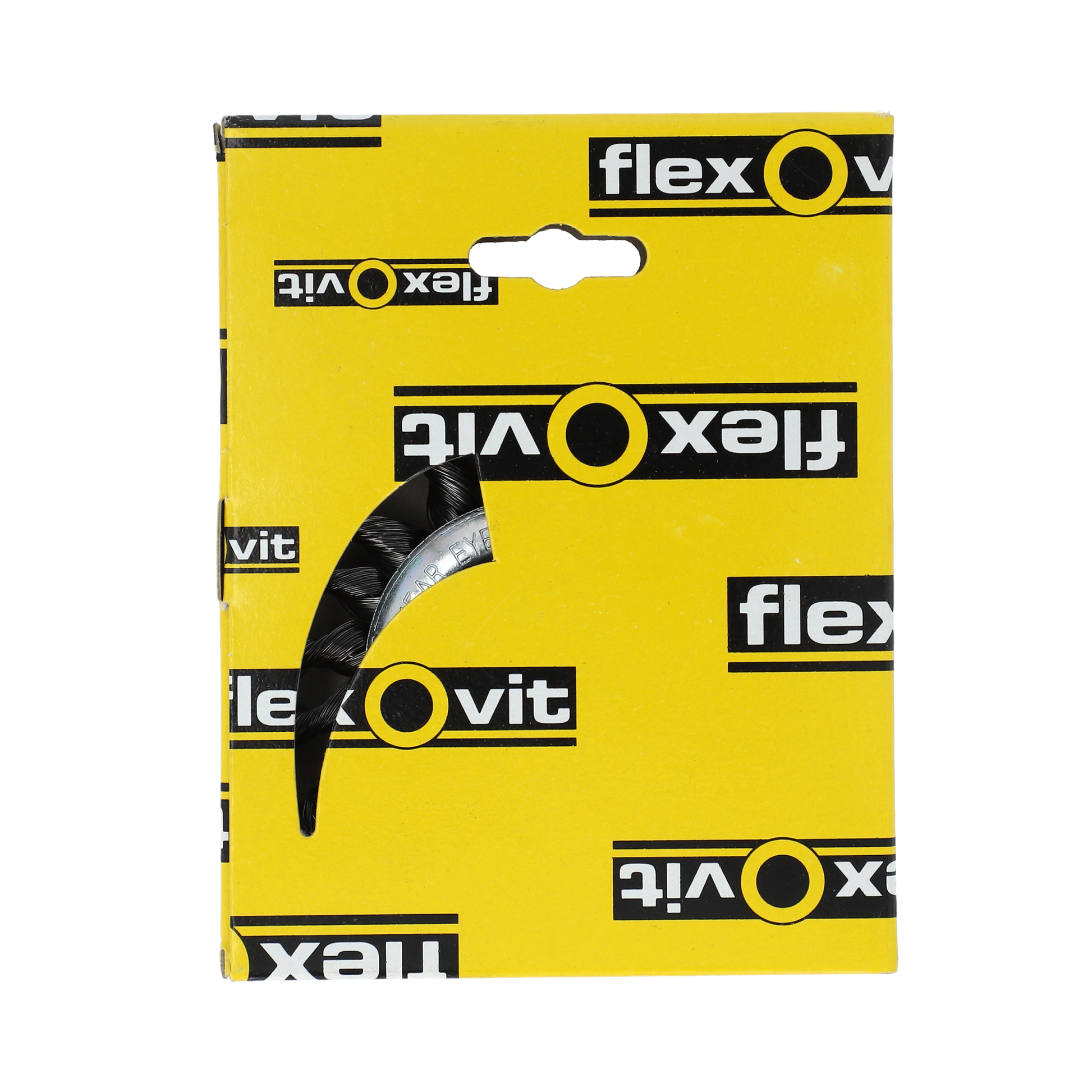 Image 2 of Rondborstel staaldraad getordeerd