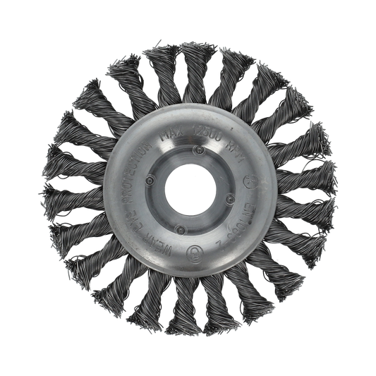 Image 1 of Rondborstel staaldraad getordeerd