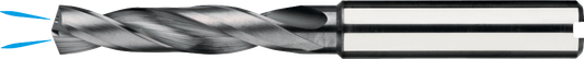 Image 1 of VHM Spiraalboor DIN 6537-K 3xD met koelkanaal, TiAlN, roestvaststaal