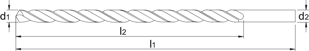 Image 2 of HSS Spiraalboor DIN 340