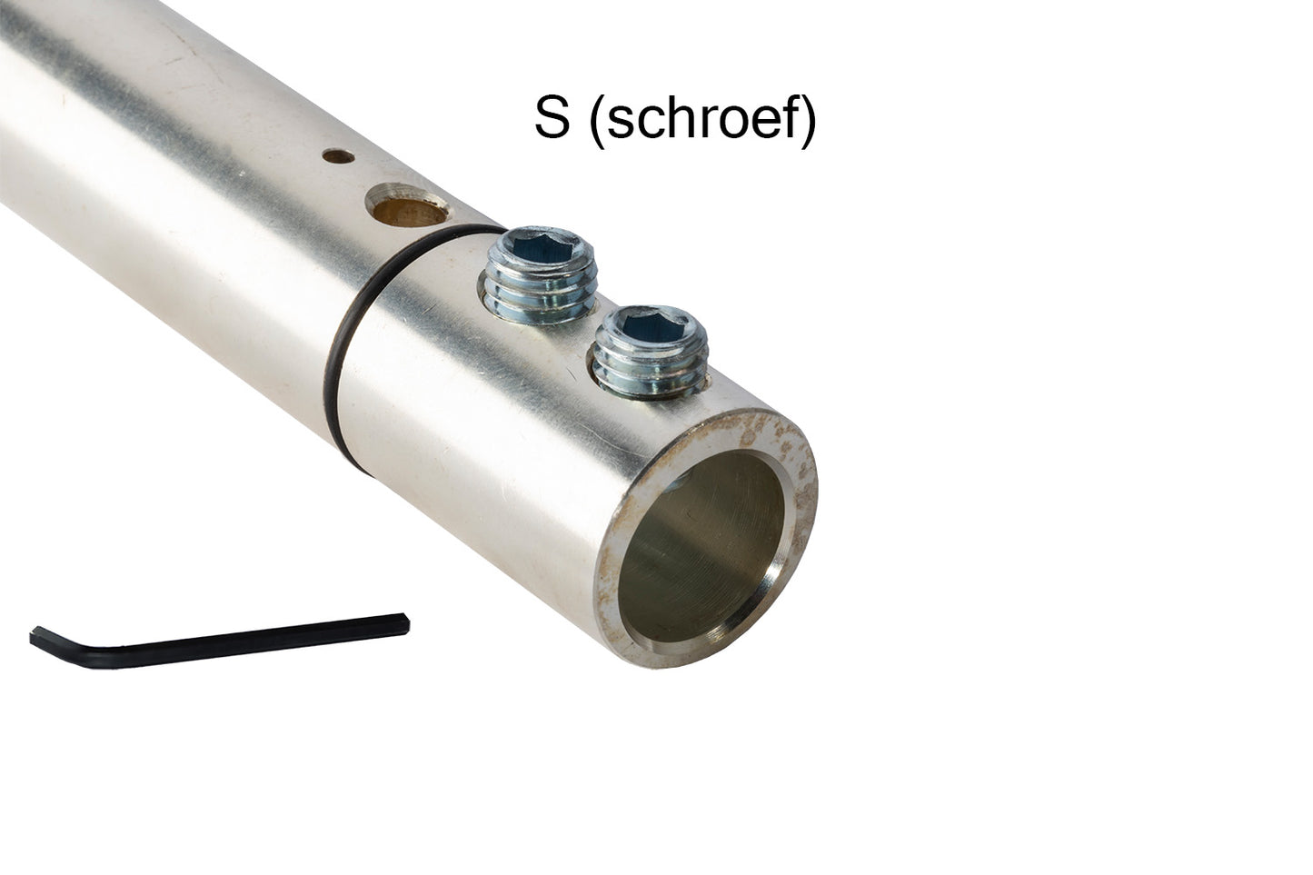 Image 2 of PS Rotalock Line Source 500A L2 zwart S120 M40A Powersafe schroefcontact wartel M40A