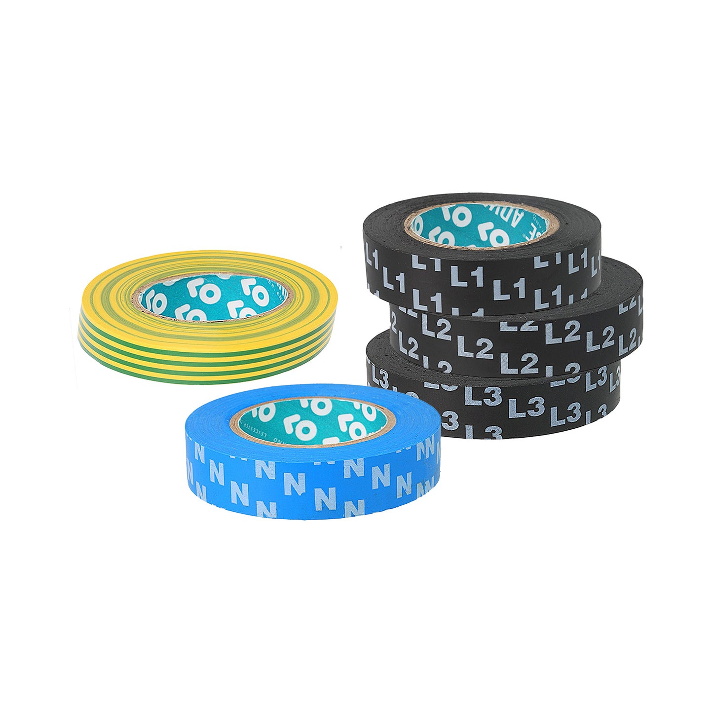 Image 9 of Powersafe Cabcon codeertape (Set PE,N,L1,L2,L3)