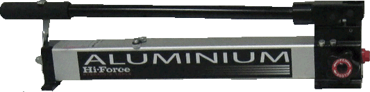 Image 1 of Two stage, Single acting, Manually operated alumin