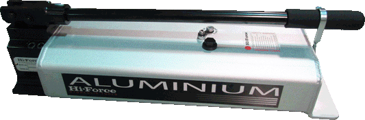 Image 1 of Two stage, Single acting, Manually operated alumin