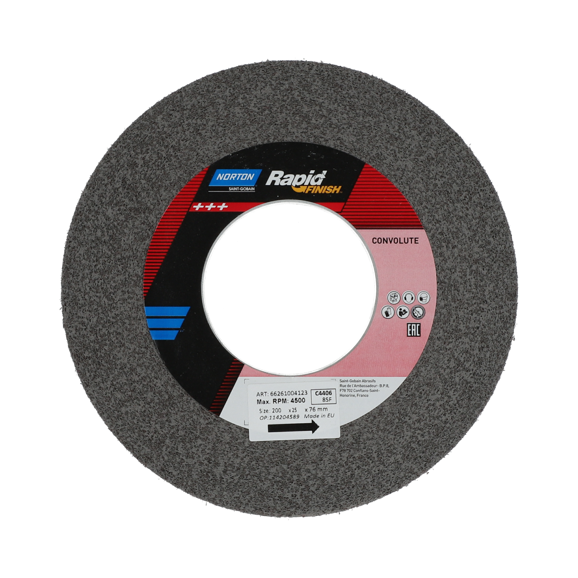 Image 1 of Convolute wiel series 4000